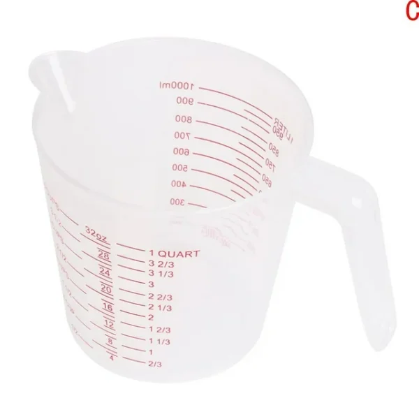 Clear Plastic Liquid Measuring - Image 3