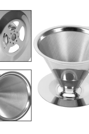 Coffee Filter 304 Stainless Steel Cone