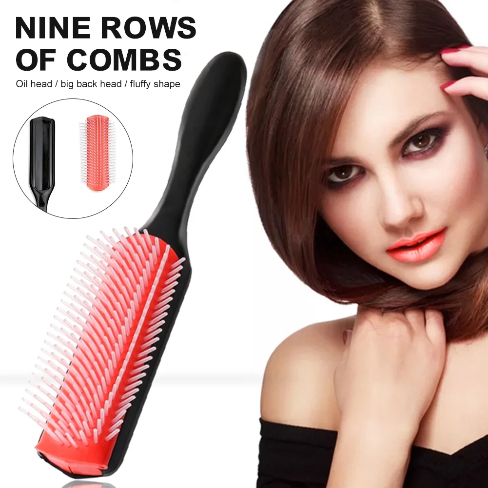 9-Rows Detangling Hair Brush - Image 3