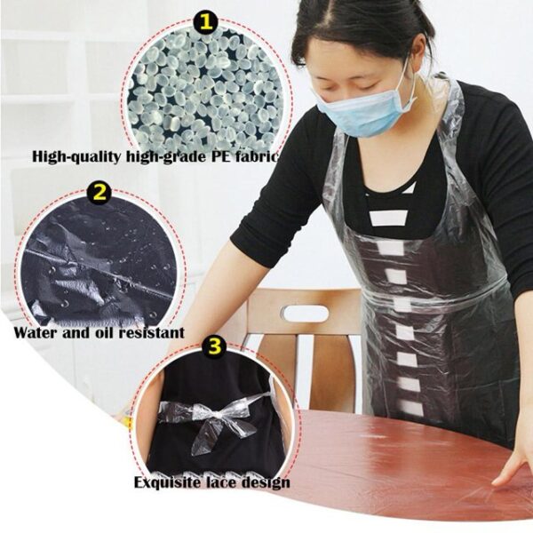 Plastic Kitchen Aprons - Image 8