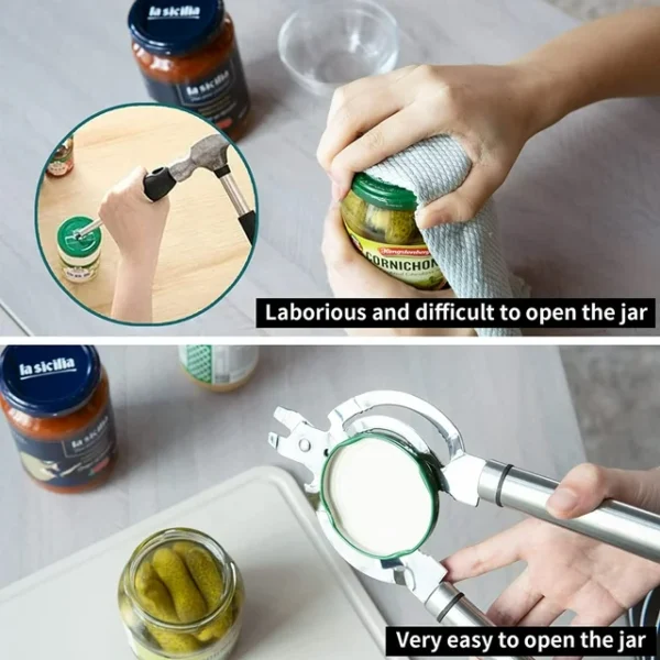 Bottle Opener Bottle Jar